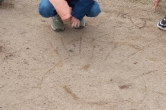 Kreslíme do písku